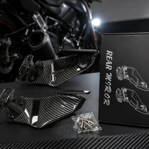 Looking glass for all sports bike with carbon